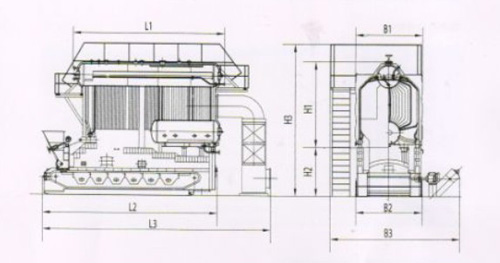 flow chart of steam boiler